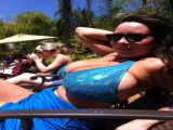 Stephanie Fox Sunbathing