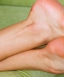 My cousins bare feet