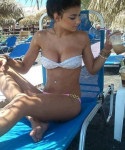 This babe looks  so hot