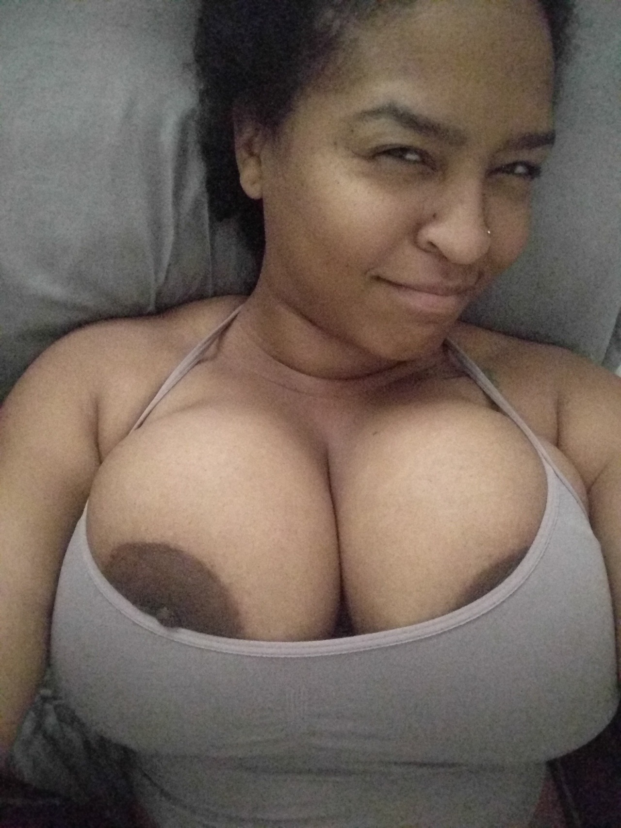 Ebony Nip Slips