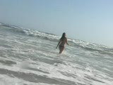 gianna on beach
